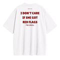 Red Flag Bull T-Shirt — Oversized & Regular Fit