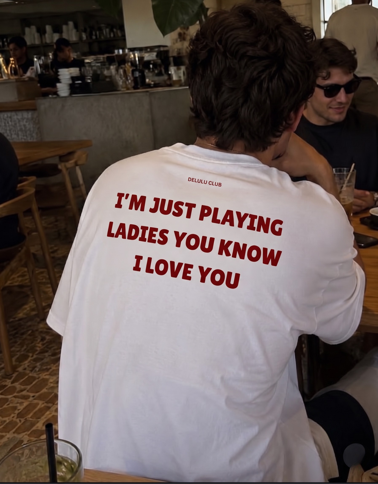 Just Playing Ladies T-Shirt — Oversized & Regular Fit